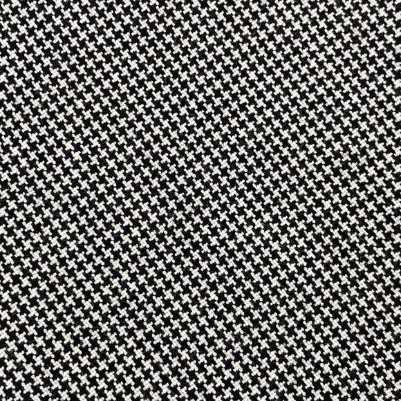 Zara Size Small Black White Houndstooth Pull On Culottes Belted - Picture 6 of 13